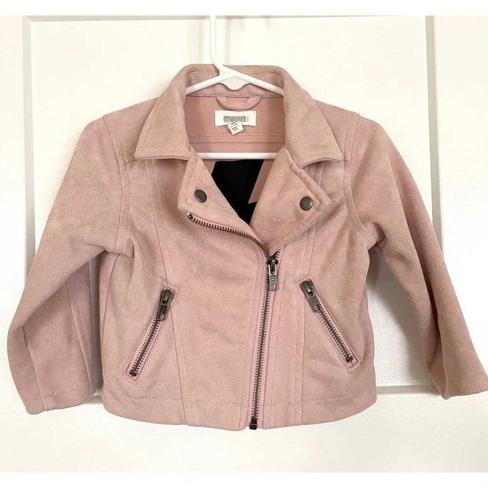 Gymboree Pink Suede Jacket 18-24 mos